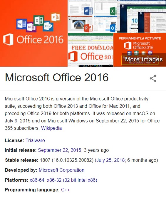 ms office 2016 download torrent